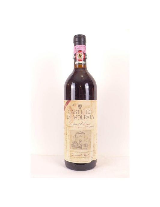 1987 - chianti classico - castello di volpaia - rouge - toscane Italie - Just Wines 