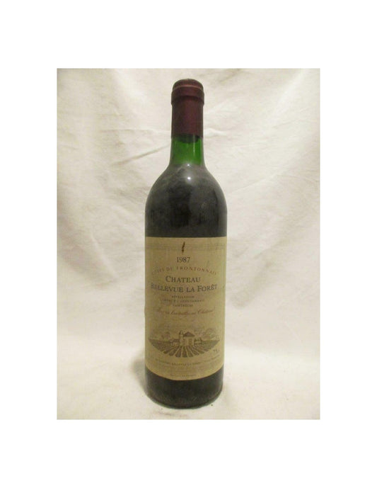 1987 - fronton - château bellevue la forêt - rouge - sud-ouest - Just Wines 