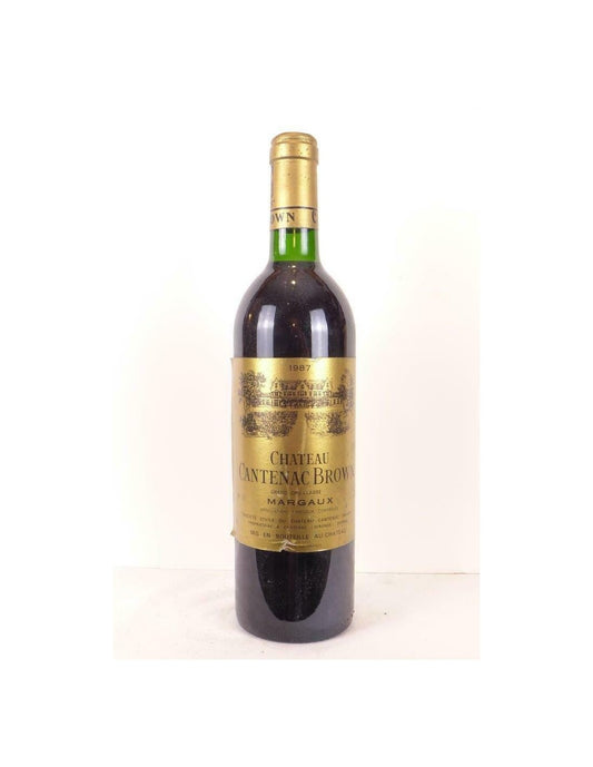 1987 - margaux - château cantenac brown grand cru classé - rouge - bordeaux - Just Wines 