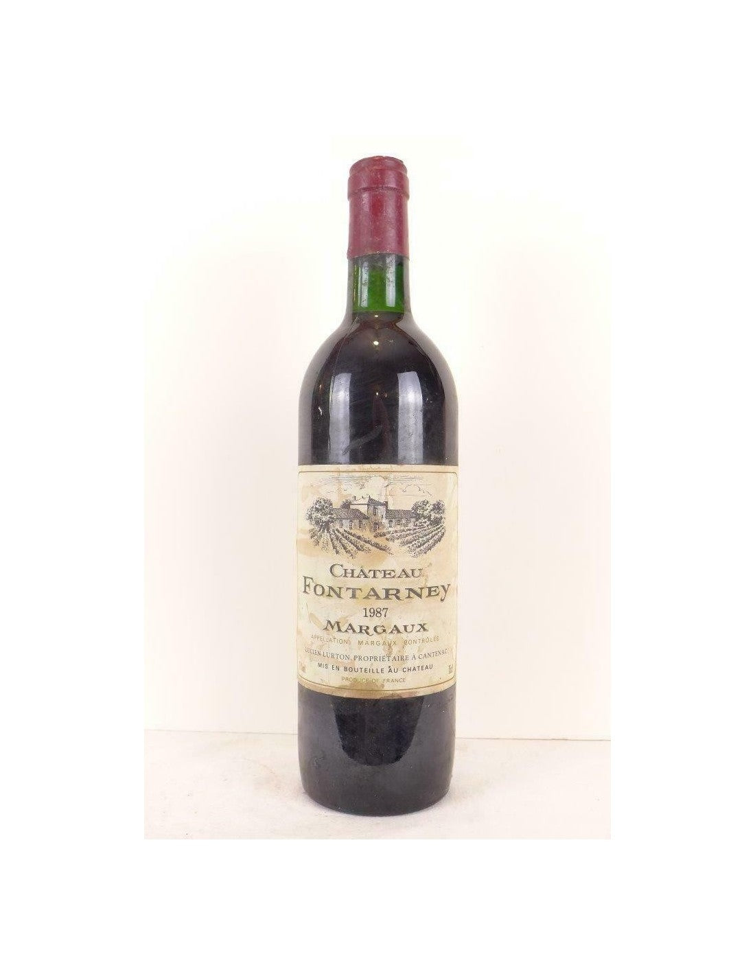 1987 - margaux - château fontarney - rouge - bordeaux - Just Wines 