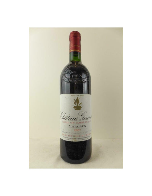 1987 - margaux - château giscours grand cru classé (b1) - Rouge - bordeaux - Just Wines 