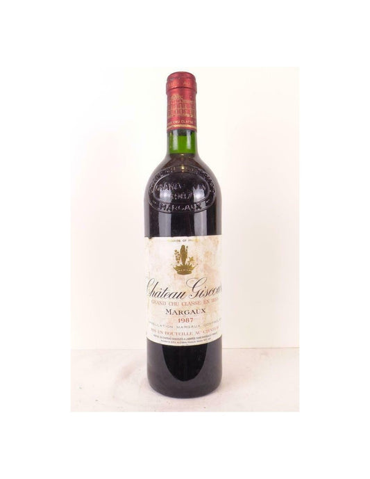 1987 - margaux - château giscours grand cru classé (étiquette sale) - rouge - bordeaux - Just Wines 