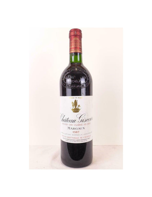 1987 - margaux - château giscours grand cru classé - rouge - bordeaux - Just Wines 