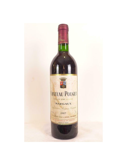 1987 - margaux - château pouget grand cru classé - rouge - bordeaux - Just Wines 