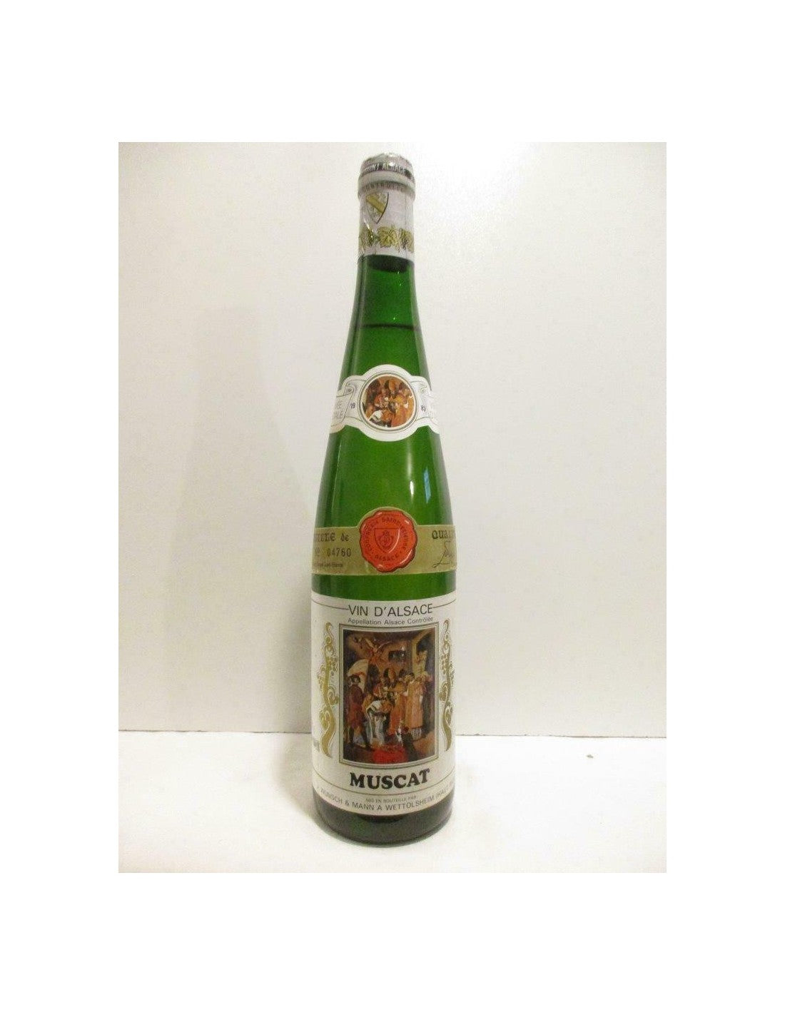 1987 - muscat - wunsch et mann - blanc - alsace - Just Wines 