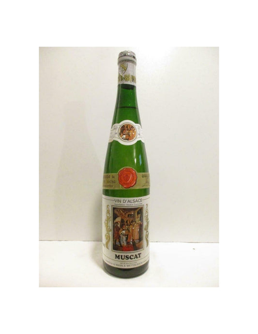 1987 - muscat - wunsch et mann - blanc - alsace - Just Wines 