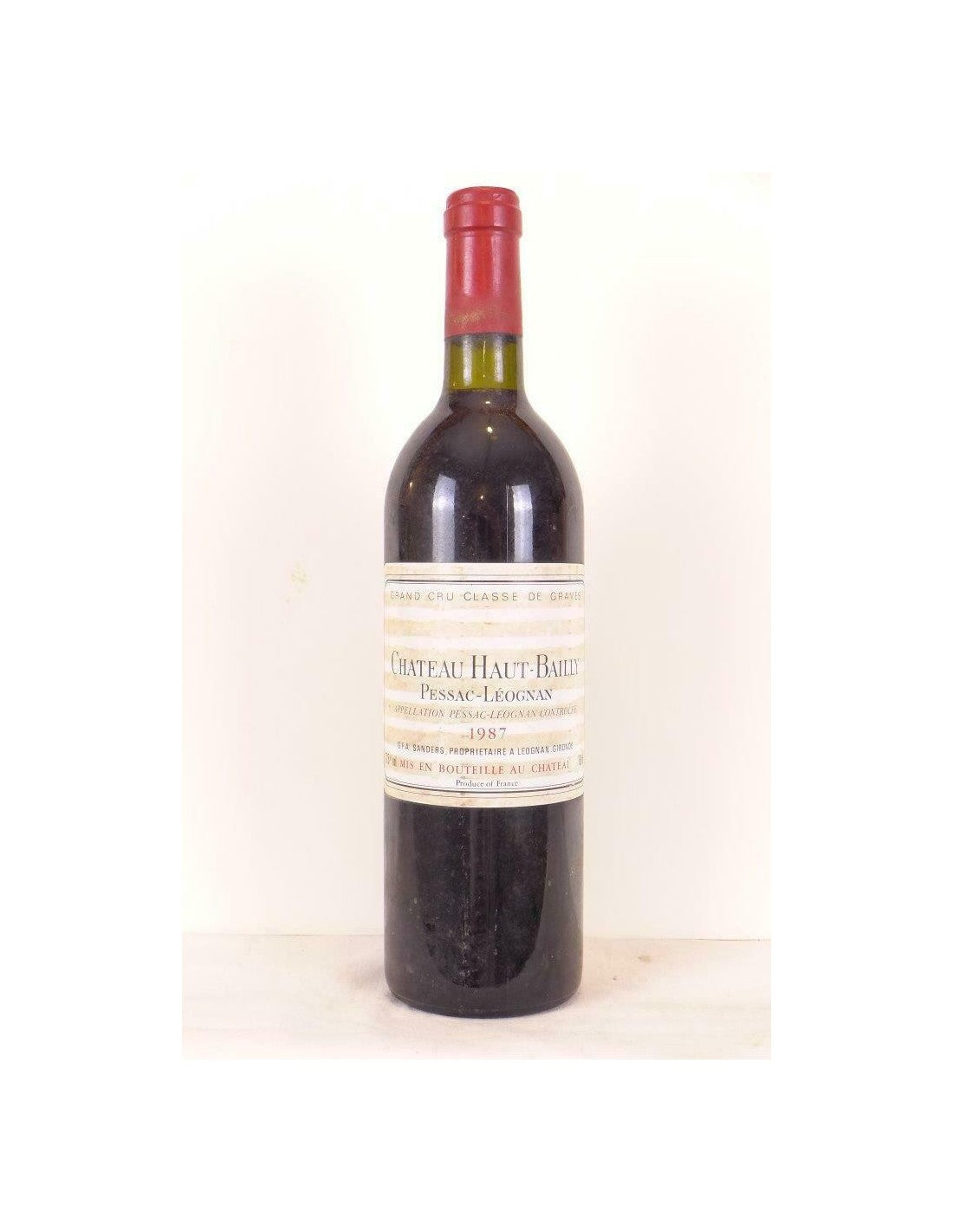 1987 - pessac-léognan - château haut-bailly grand cru classé - rouge - bordeaux - Just Wines 