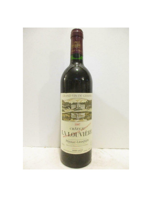 1987 - pessac-léognan - château la louvière andré lurton - rouge - bordeaux - Just Wines 