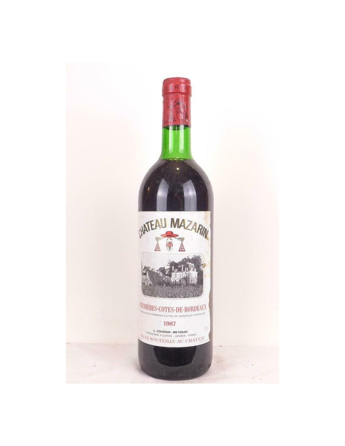 1987 - premières côtes de bordeaux - château mazarin - rouge - bordeaux - Just Wines 