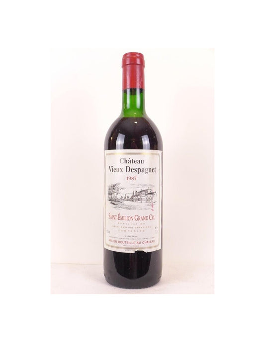 1987 - saint-émilion - château vieux despagnet grand cru - rouge - bordeaux - Just Wines 