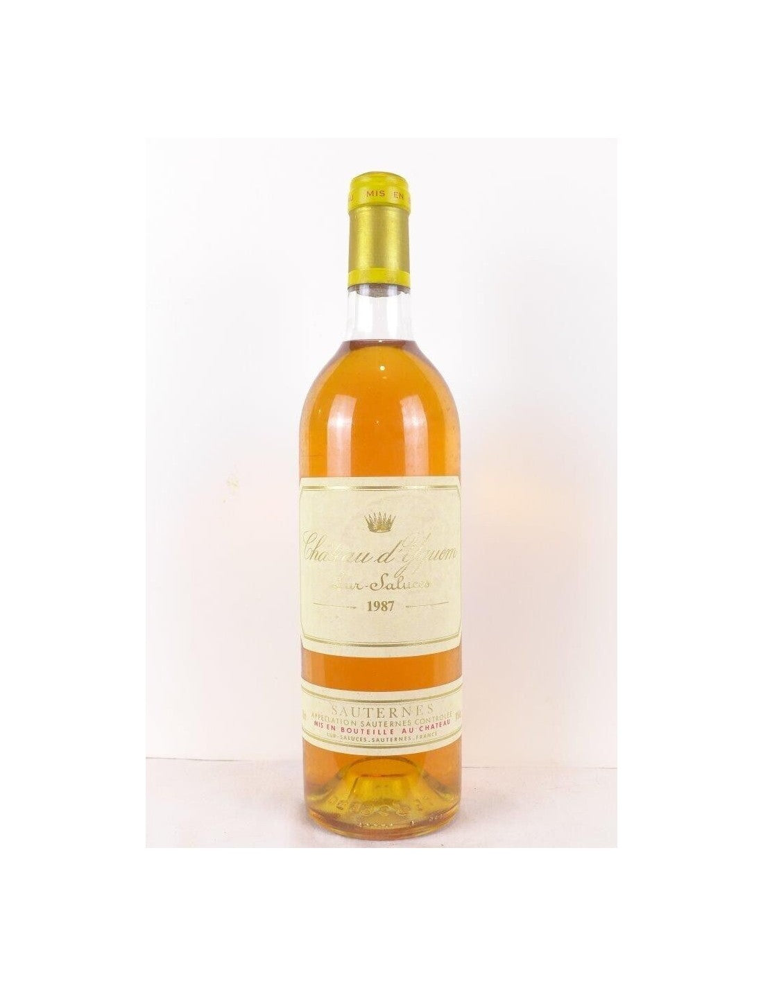 1987 - sauternes - château d'yquem grand cru classé - liquoreux - bordeaux - Just Wines 