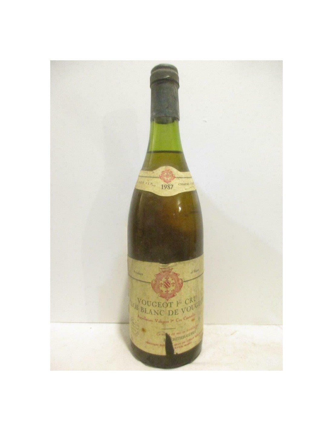 1987 - vougeot - l'héritier-guyot premier cru clos blanc - blanc - bourgogne - Just Wines 