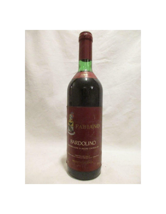 1988 - bardolino - fabiano - rouge - italie - Just Wines 