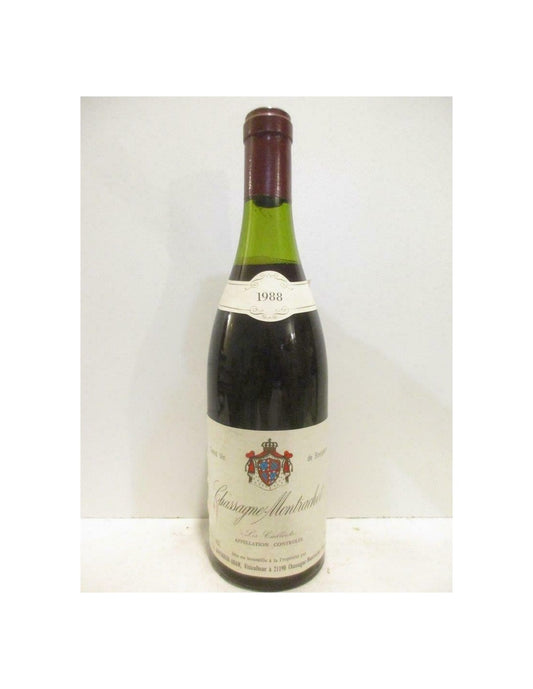 1988 - chassagne-montrachet - duperrier-adam les caillerets - rouge - bourgogne - Just Wines 