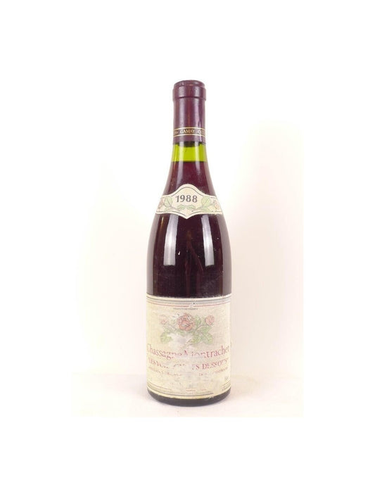 1988 - chassagne-montrachet - gilles bouton les voillenots dessous (étiquette fragile) - rouge - bourgogne - Just Wines 