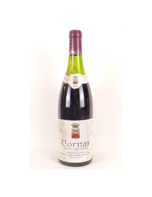 1988 - cornas - guy de barjac (niveau bas capsule abîmée) - rouge - rhône - Just Wines 