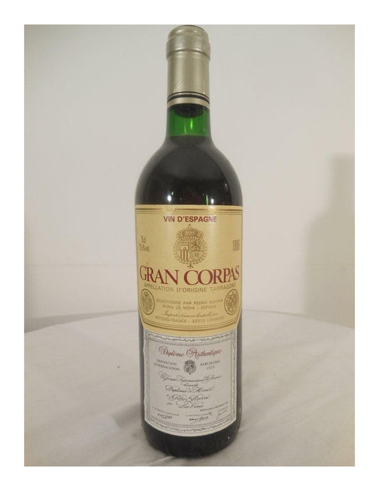 1988 - - gran corpas - rouge - tarragone Espagne - Just Wines 