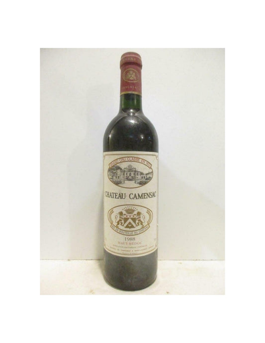 1988 - haut-médoc - château camensac grand cru classé - rouge - bordeaux - Just Wines 