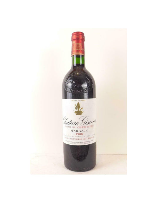 1988 - margaux - château giscours grand cru classé (b3) - rouge - bordeaux - Just Wines 