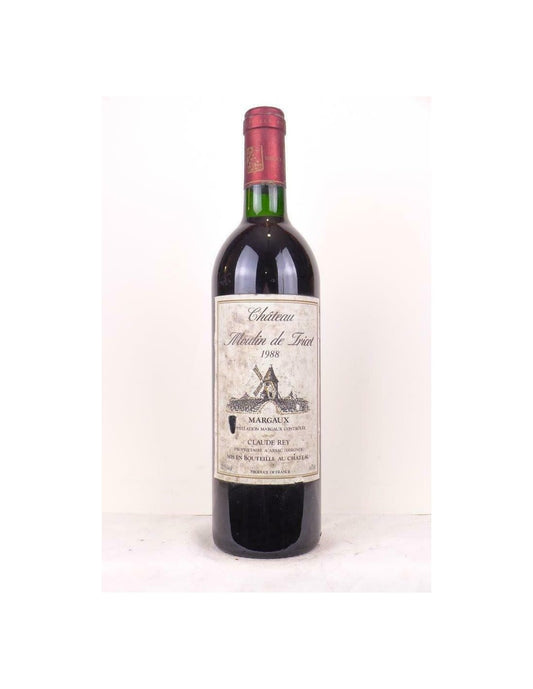 1988 - margaux - château moulin de tricot - rouge - bordeaux - Just Wines 