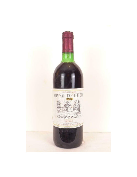 1988 - médoc - château tartuguière cru bourgeois - rouge - bordeaux - Just Wines 