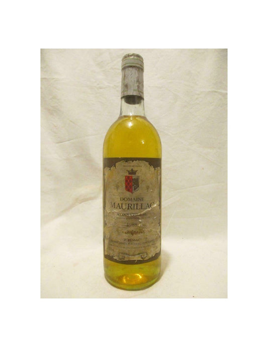 1988 - monbazillac - domaine maurillac (étiquette et capsule sales) - liquoreux - sud-ouest france - Just Wines 