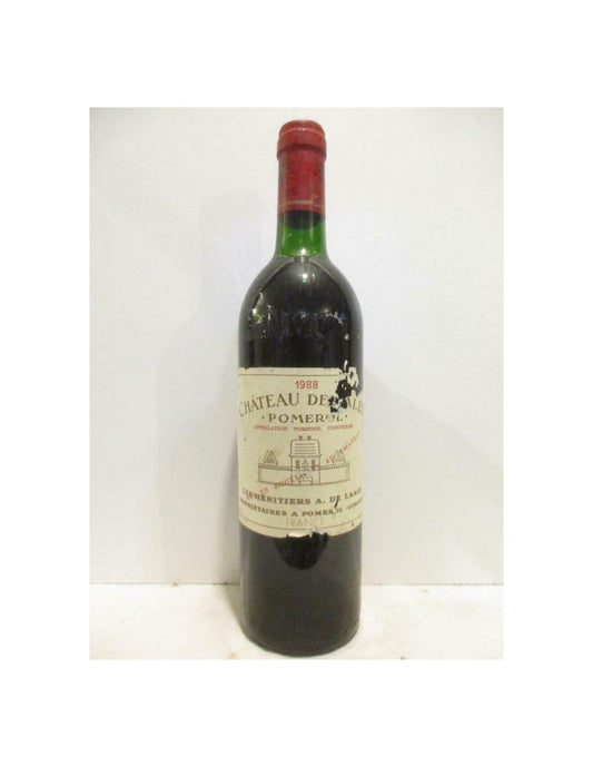 1988 - pomerol - château de sales (étiquette abîmée) - rouge - bordeaux - Just Wines 