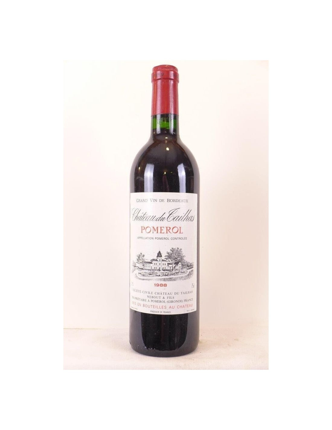 1988 - pomerol - château du tailhas - rouge - bordeaux - Just Wines 