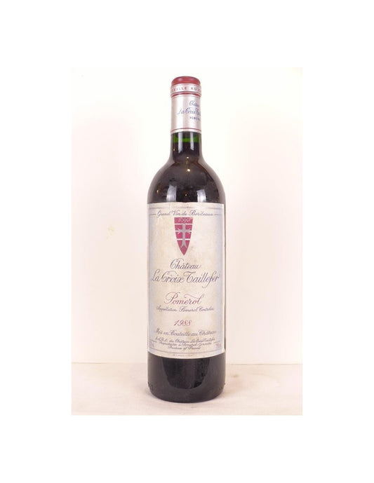 1988 - pomerol - château la croix taillefer - rouge - bordeaux - Just Wines 