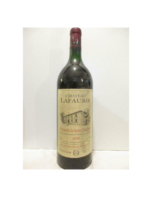 1988 - puisseguin saint-émilion - château lafaurie magnum 150 cl - rouge - bordeaux - Just Wines 