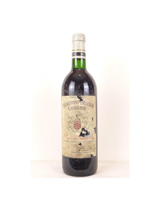 1988 - saint-émilion - château belllefont-belcier grand cru - rouge - bordeaux - Just Wines 