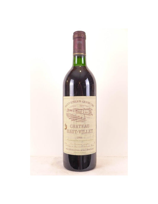 1988 - saint-émilion - château haut-villet grand cru - rouge - bordeaux - Just Wines 