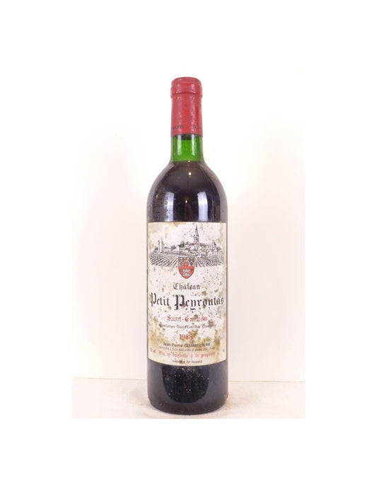 1988 - saint-émilion - château petit peyroutas - rouge - bordeaux - Just Wines 