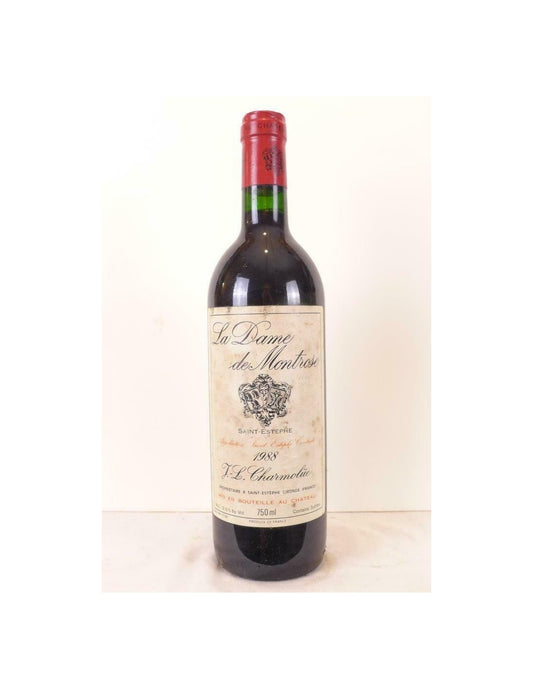 1988 - saint-estèphe - la dame de montrose - rouge - bordeaux - Just Wines 