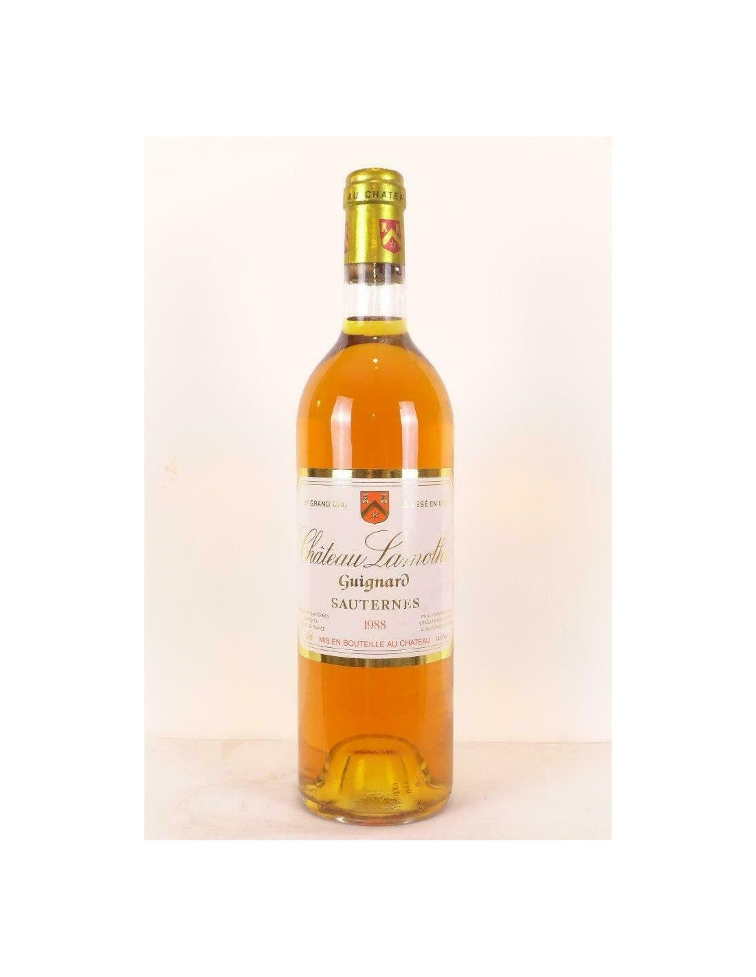 1988 - sauternes - château lamothe guignard grand cru classé - liquoreux - bordeaux - Just Wines 