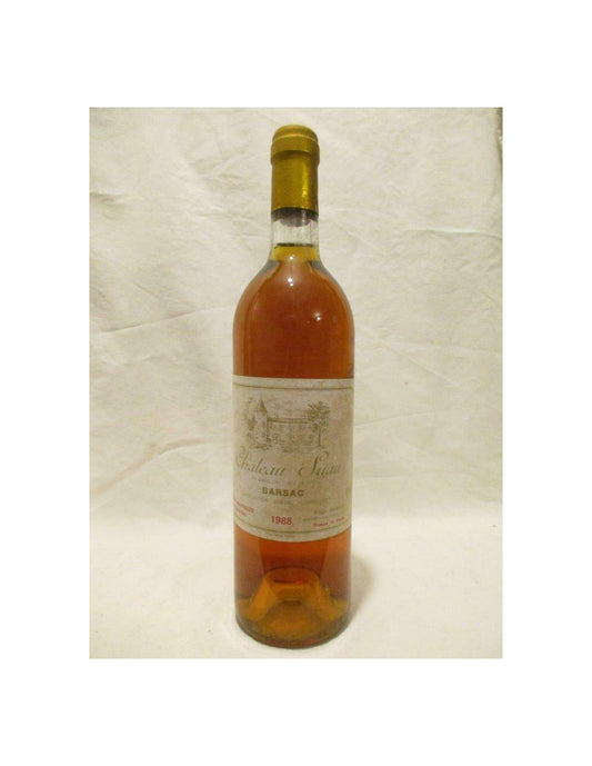 1988 - sauternes - château suau grand cru classé - liquoreux - bordeaux france - Just Wines 