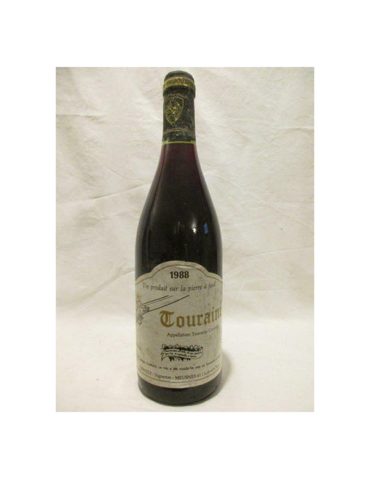 1988 - touraine - gibault gamay - rouge - loire - touraine france - Just Wines 