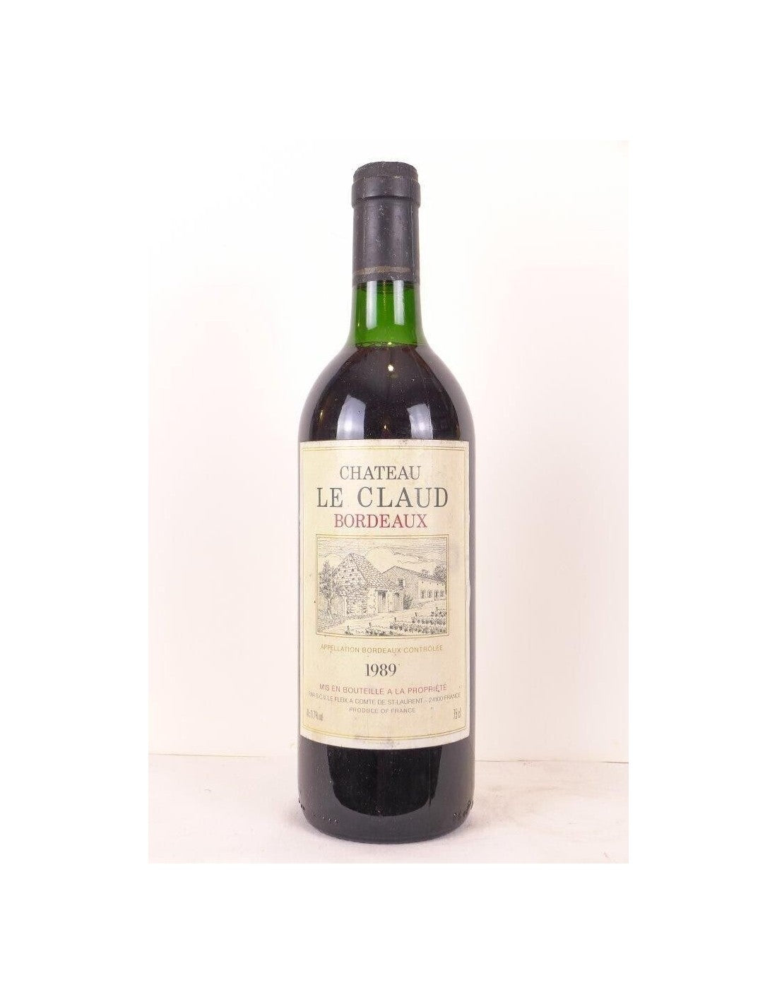 1989 - bordeaux - château le claud - rouge - bordeaux - Just Wines 