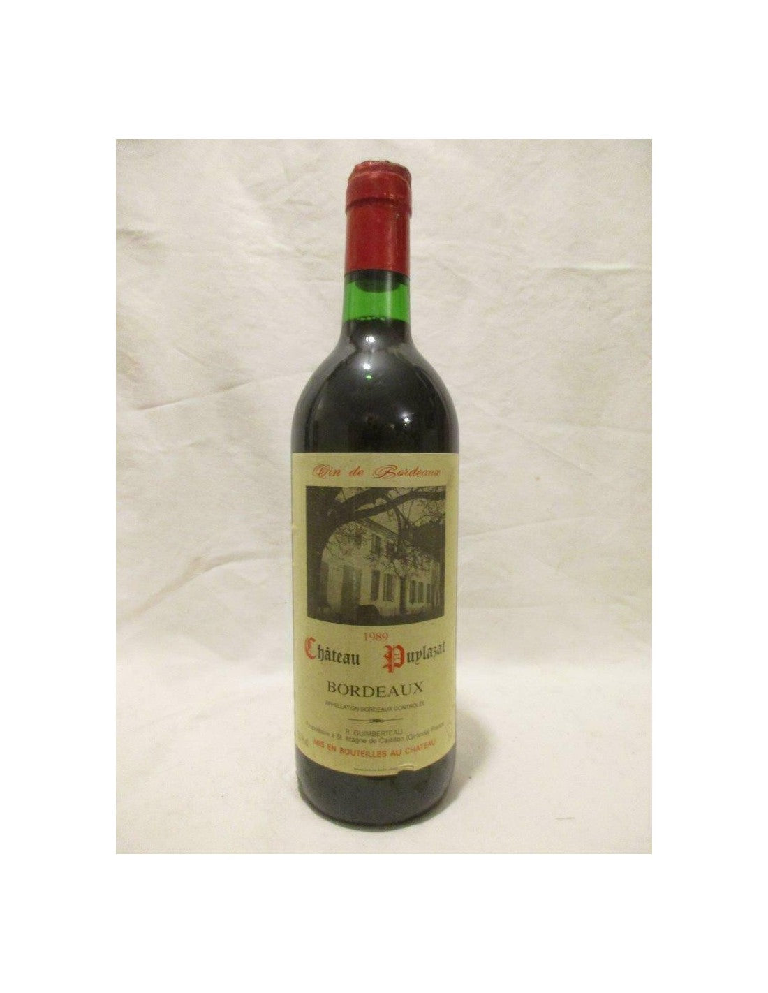 1989 - bordeaux - château puylazat - rouge - bordeaux - Just Wines 