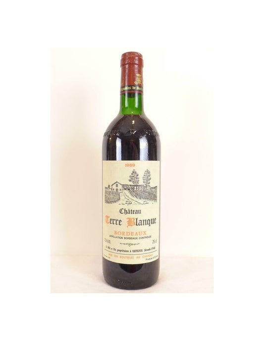 1989 - bordeaux - château terre blanque (b2) - rouge - bordeaux - Just Wines 