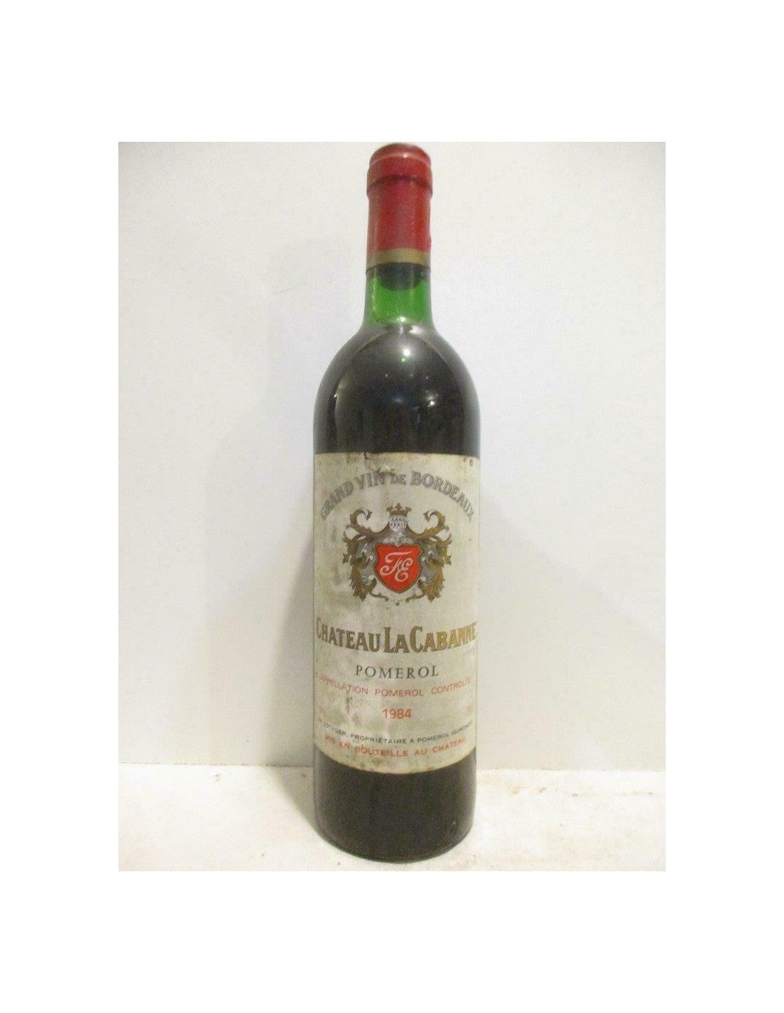 1989 - bordeaux supérieur - domaine des cailloux (étiquette abîmée) - Rouge - bordeaux - Just Wines 