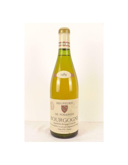 1989 - bourgogne - seigneurie de posanges - blanc - bourgogne - Just Wines 