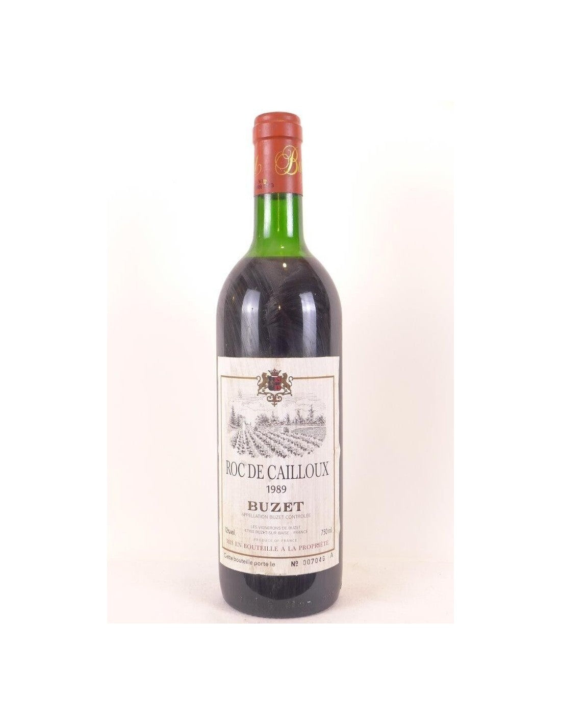 1989 - buzet - roc de caillou - rouge - sud-ouest - Just Wines 