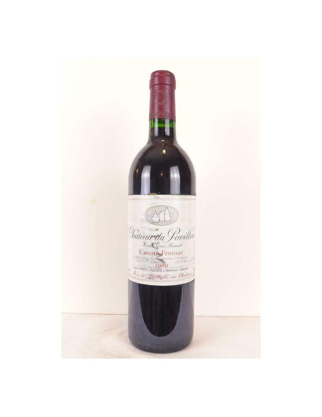 1989 - canon fronsac - château du pavillon - rouge - bordeaux - Just Wines 