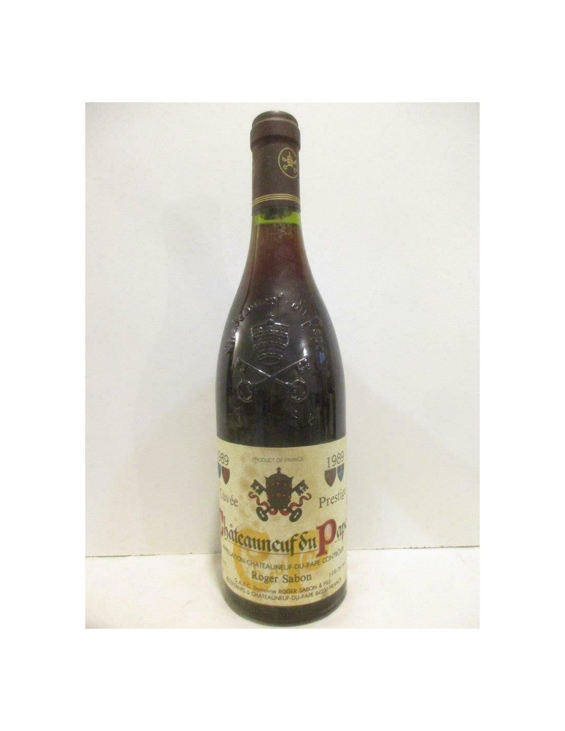 1989 - châteauneuf du pape - roger sabon cuvée prestige - rouge - rhône - Just Wines 