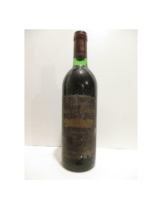 1989 - corbières - château étang des colombes (étiquette abîmée) - rouge - languedoc - Just Wines 