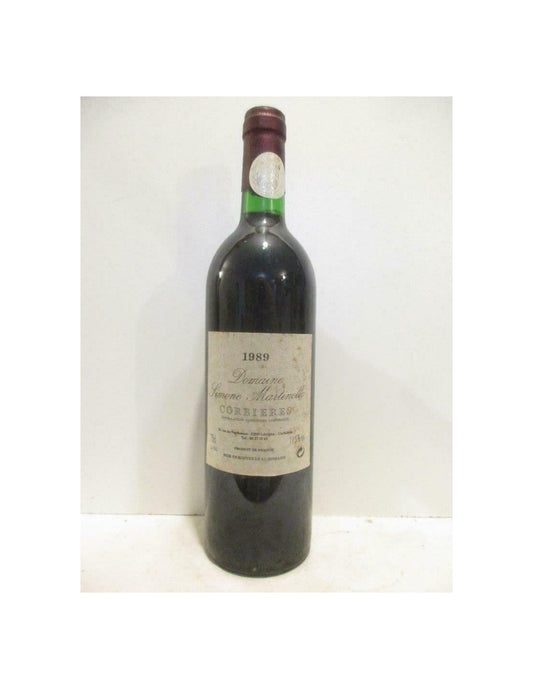 1989 - corbières - domaine simone martinolle - Rouge - languedoc - Just Wines 