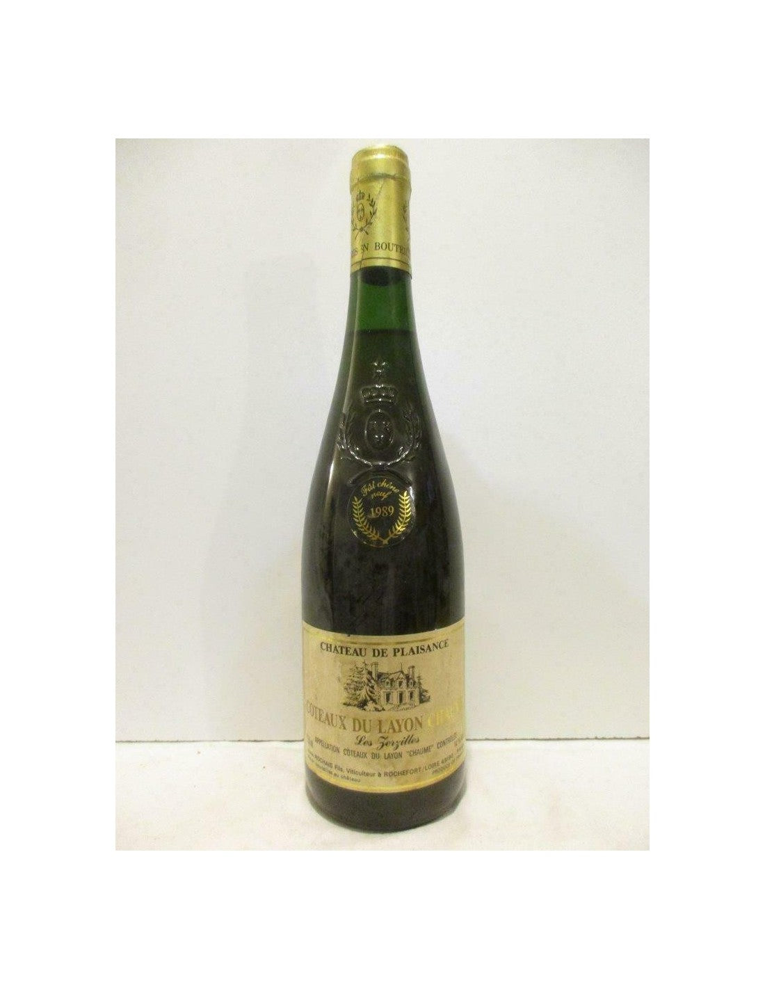 1989 - coteaux du layon chaume - château de plaisance les zerzilles fut de chêne neuf - liquoreux - Just Wines 