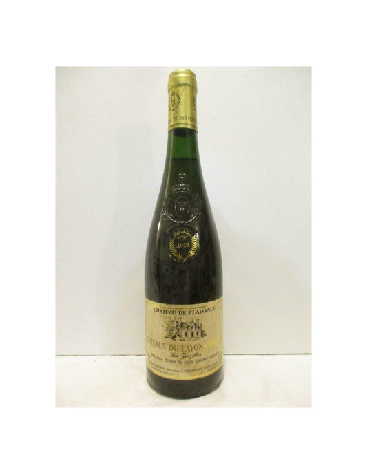 1989 - coteaux du layon chaume - château de plaisance les zerzilles fut de chêne neuf - liquoreux - Just Wines 