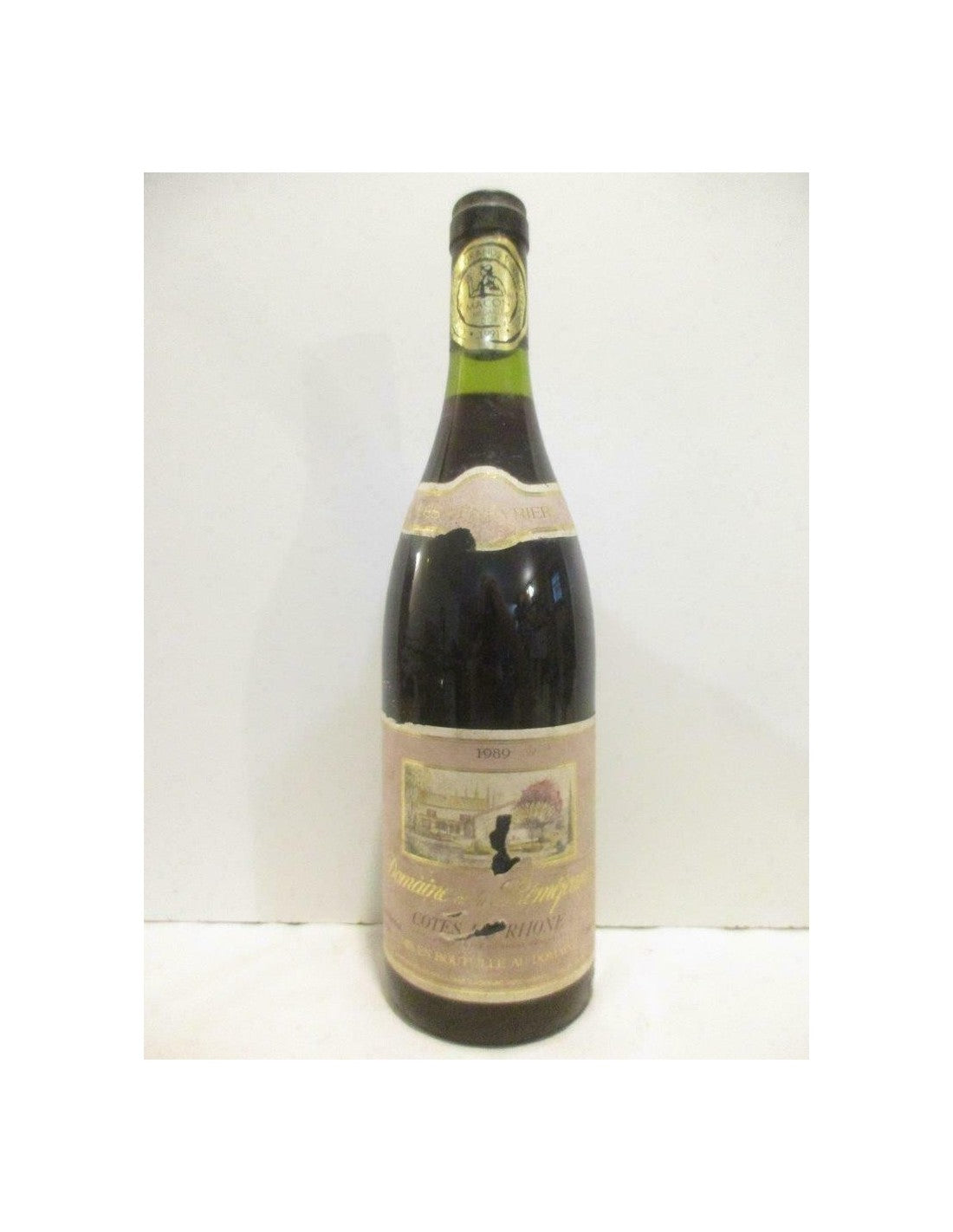 1989 - côtes du rhône - domaine de la réméjeanne les genévriers (étiquette abîmée) - rouge - rhône - Just Wines 